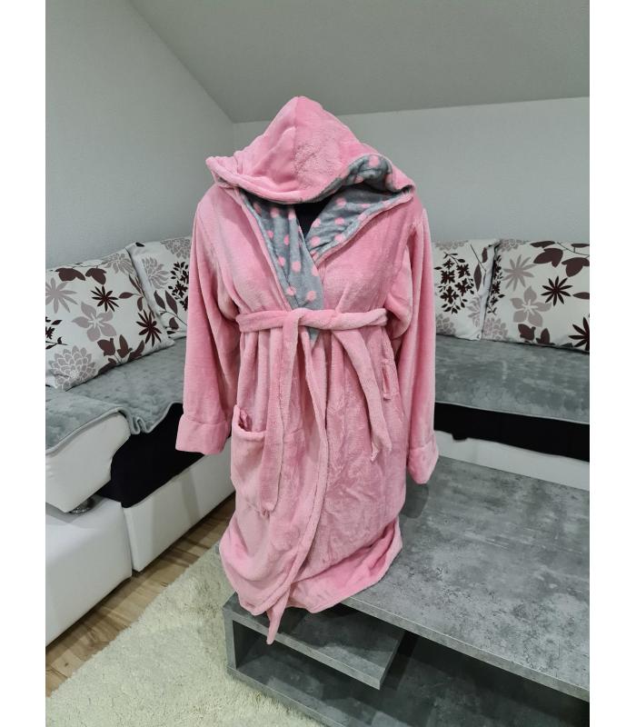 Polar rozi sa sivo roze tufnom